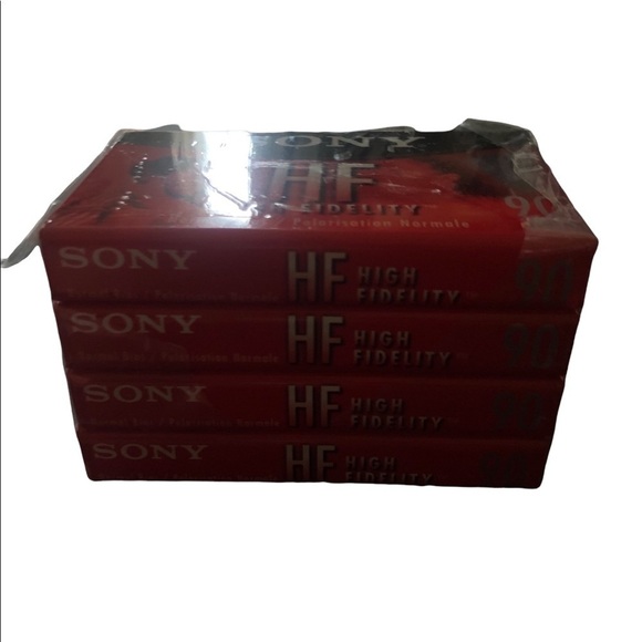 Sony High Fidelity HF 90 Min Audio Cassettes For Voice & Music 4 Pack - Picture 2 of 3